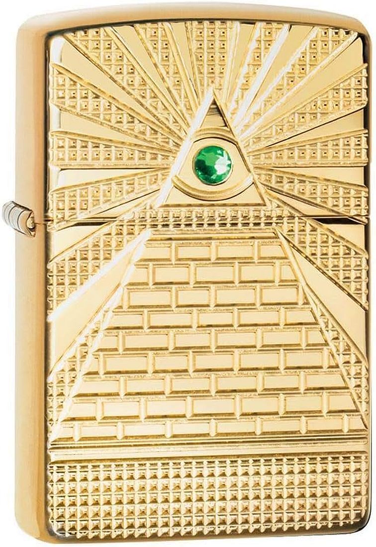 Bricheta Zippo - Eye of Proviendence Design