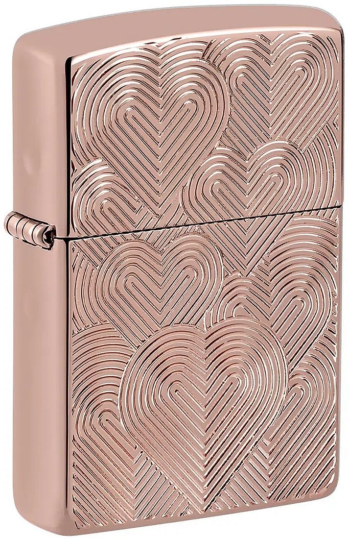 Brichetă Zippo Armor - Hearts Design