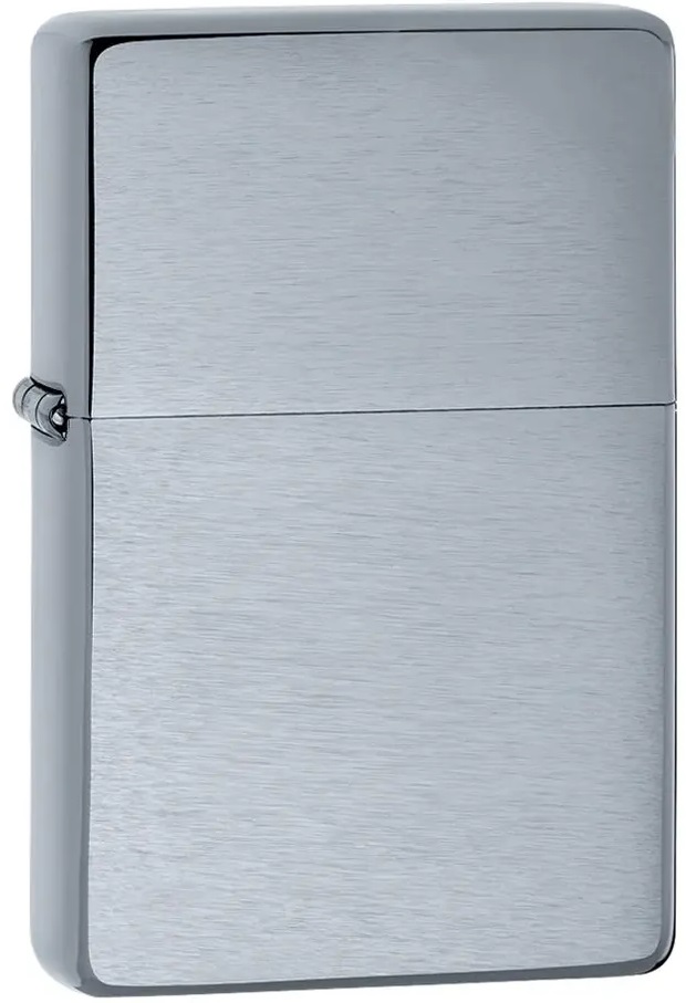 Brichetă Zippo - Brushed Chrome Vintage
