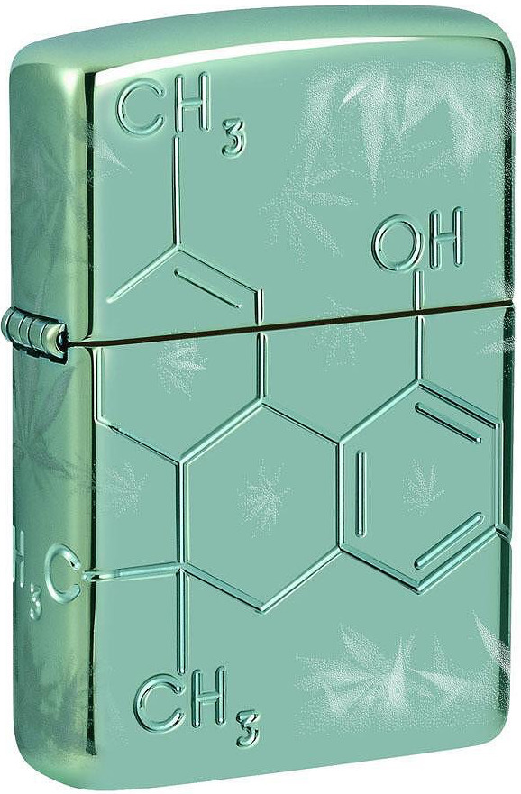 Brichetă Zippo Armor - Cannabis, THC Design