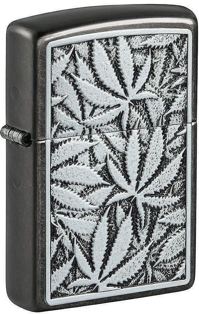 Brichetă Zippo - Cannabis Emblem Design