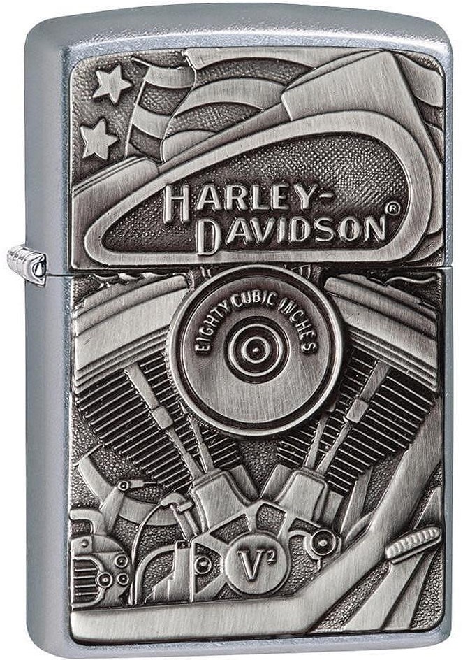 Brichetă Zippo Harley-Davidson - Motor Flag