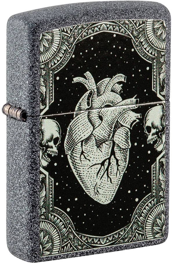 Brichetă Zippo - Heart Design