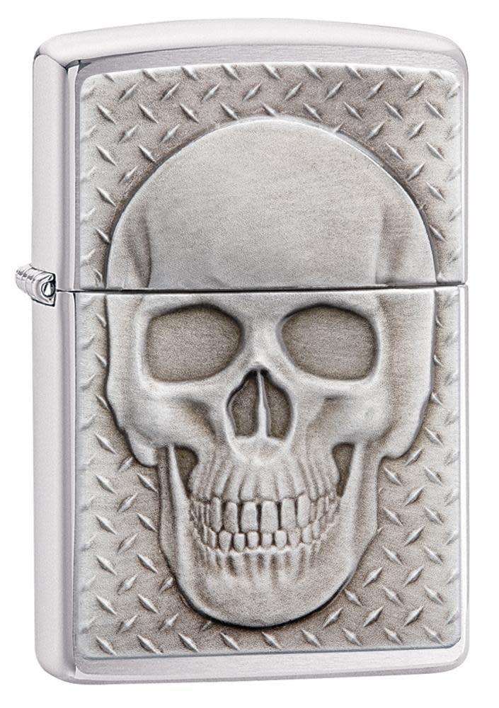 Bricheta Zippo - Skull With Brain Surprise