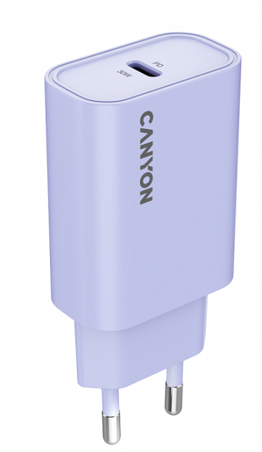 Încărcător Canyon - OnCharge 30CL Max Power, 30W, mov
