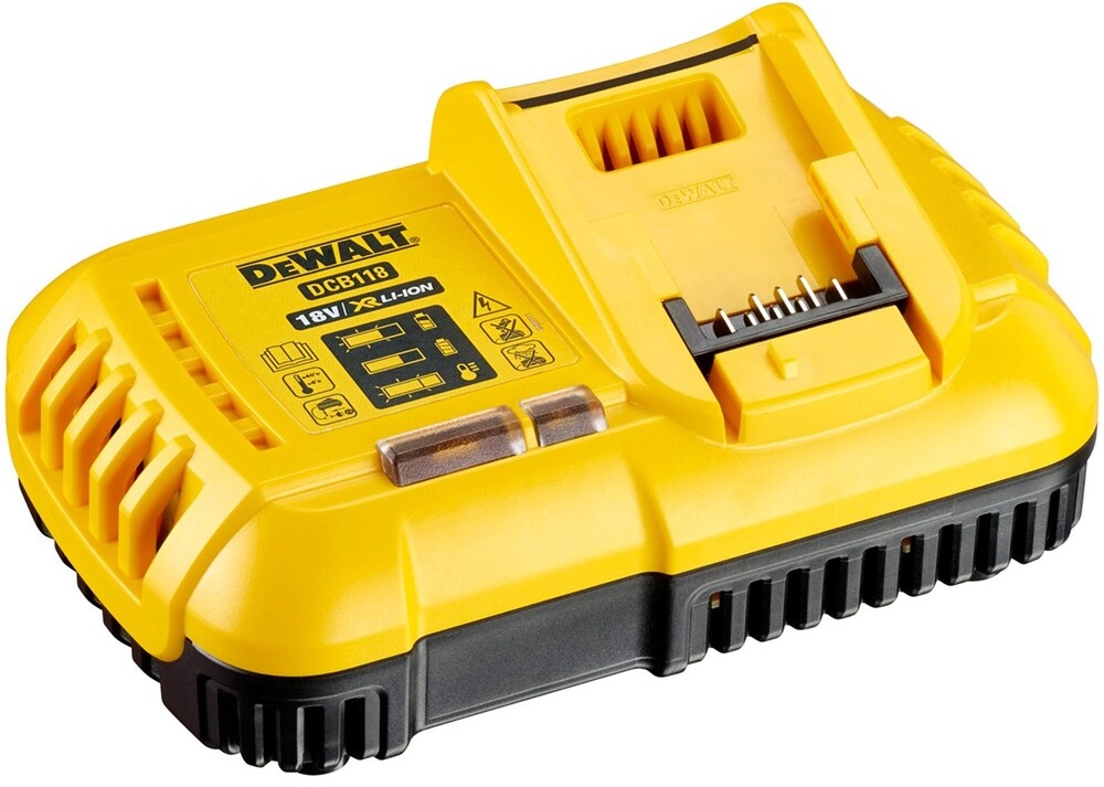 Încărcător DeWALT - DCB118-QW, 230V, 18V, 8 A, max 75 min, Li-ion