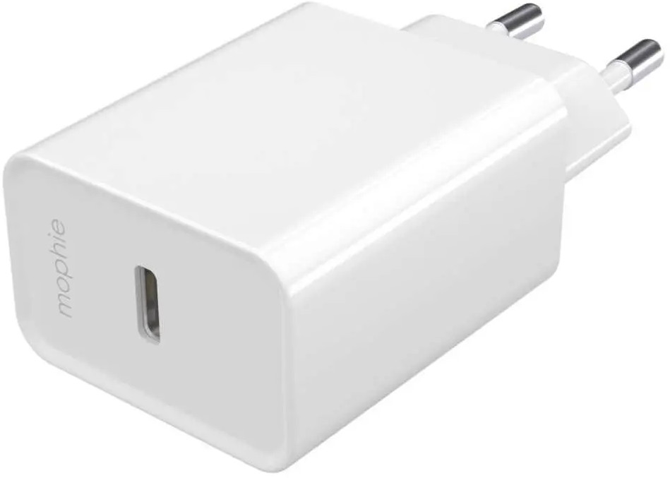 Încărcător  mophie - Essentials ACC, USB-C, 20W, alb