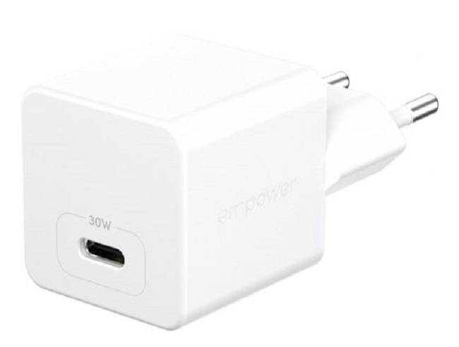 Încărcător PanzerGlass - Grand Prix Turbo, 30W, Silver White