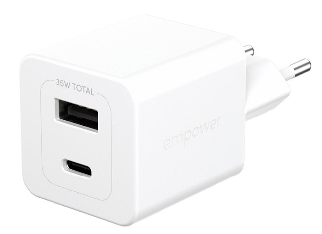 Încărcător PanzerGlass - Grand Prix Turbo, 35W, Silver White