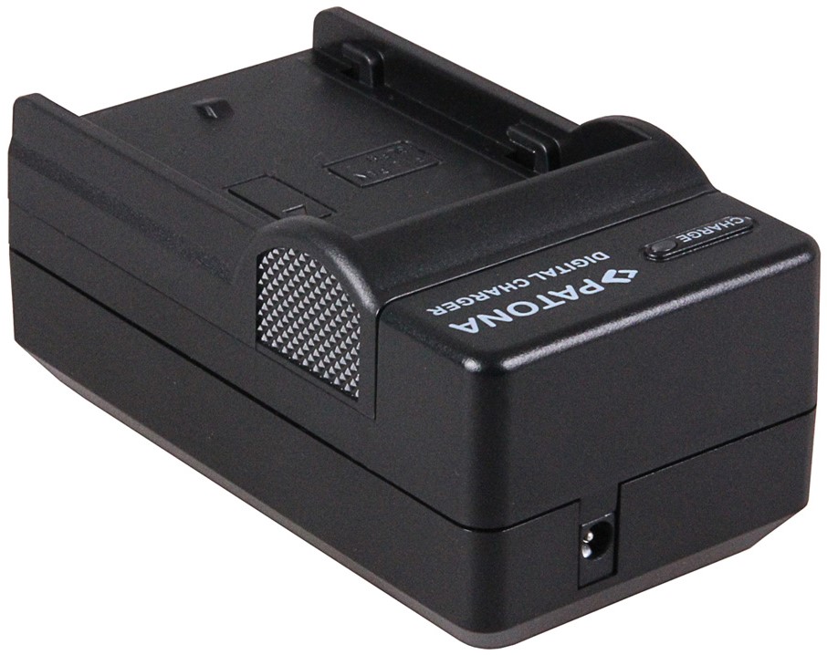 Incarcator Patona - 2 in 1, pentru baterie Panasonic DMW-BLF19, negru