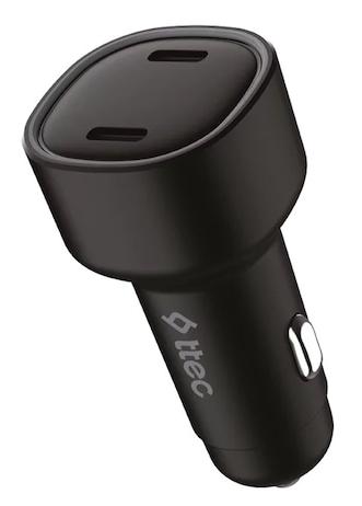 Încărcător auto ttec – SmartCharger Duo PD, 60W, negru
