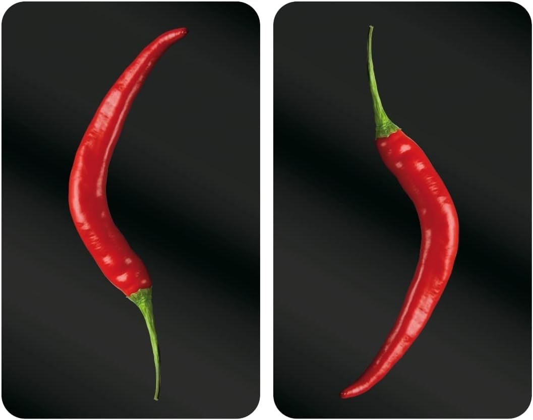 Plăci de protecție din sticlă Wenko - Hot Peperoni, 2 bucăți, universal