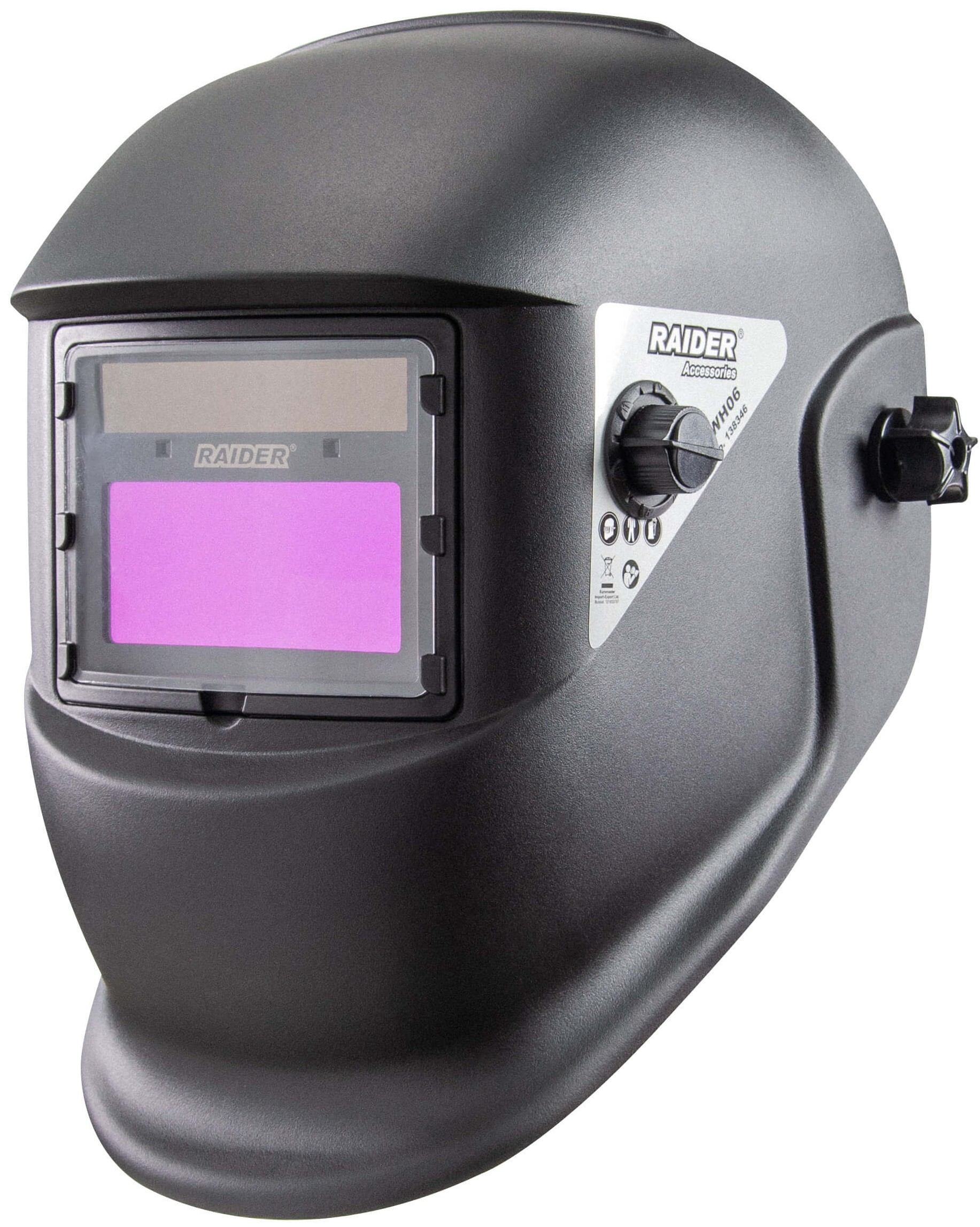 Cască de sudură solară Raider - RD-WH06, DIN 9-13