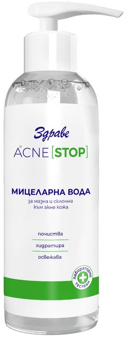 Zdrave Acne Stop Apă micelară, 500 ml