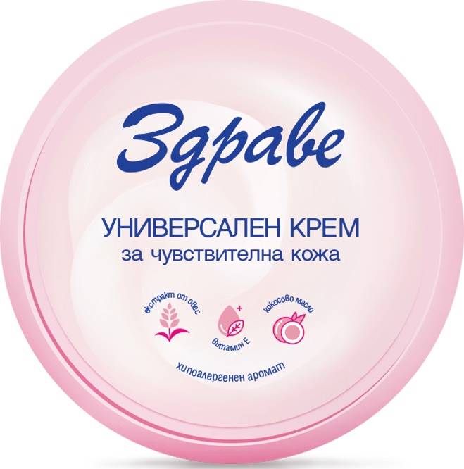 Zdrave Cremă universală pentru piele sensibilă, 145 ml