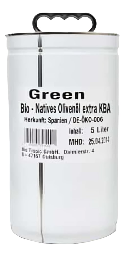 Ulei de măsline, extravirgin, 5 l, verde