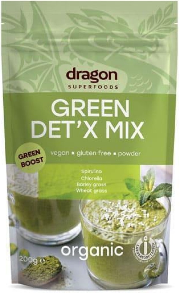 Green Detox mix bio, 200g, Dragon Superfoods - imagine 2