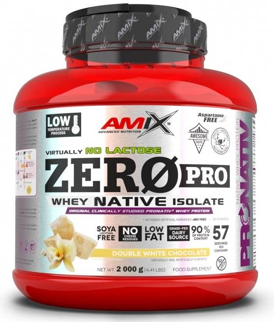 Zero Pro, ciocolată albă, 2000 g, Amix