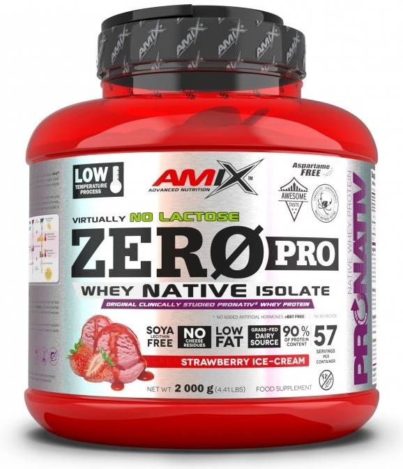 Zero Pro, căpșună, 2000 g, Amix