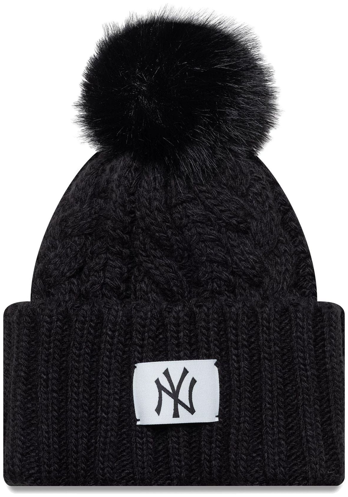 Căciulă de iarnă New Era - MLB New York Yankees, negru