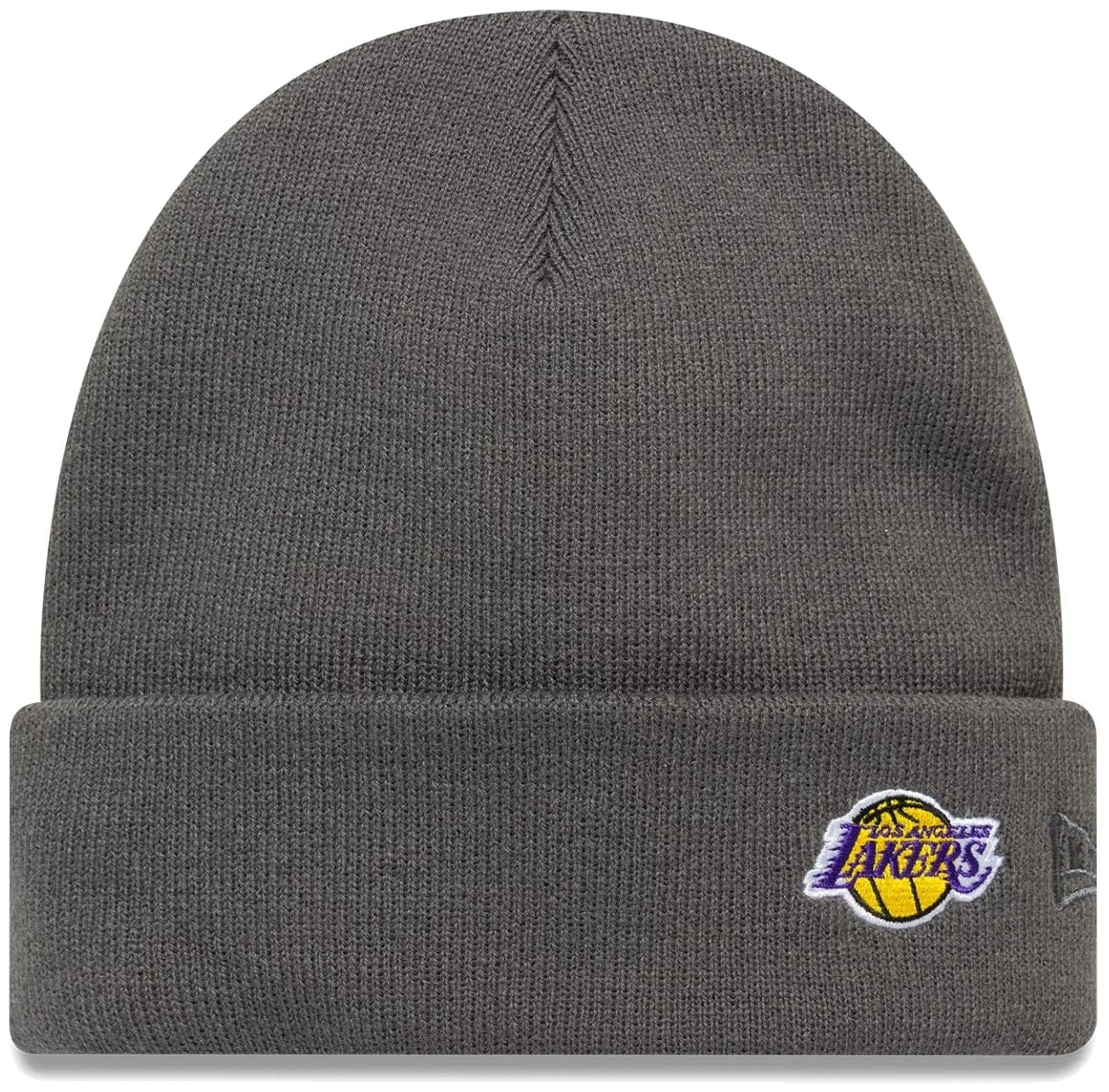 Căciulă de iarnă New Era - NBA LA Lakers Mini Logo, gri