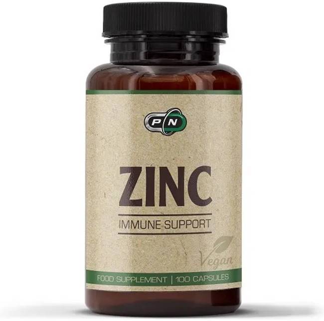 Zinc, 15 mg, 100 capsule, Pure Nutrition