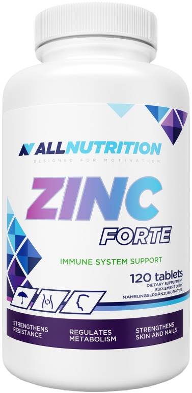 Zinc Forte, 120 tablete, AllNutrition