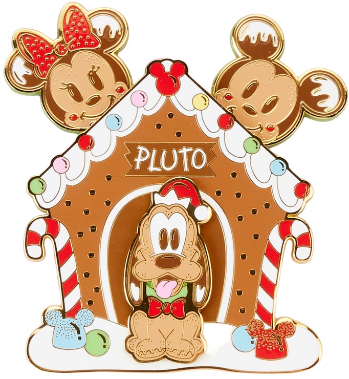 Insigna Loungefly Disney: Mickey and Friends - Gingerbread Pluto House